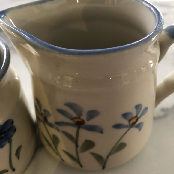 Cream and sugar with lid - Picture 2 of 3